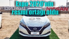 Nissan, Expo 2020’ye elektrikli araç filosu sağlayacak