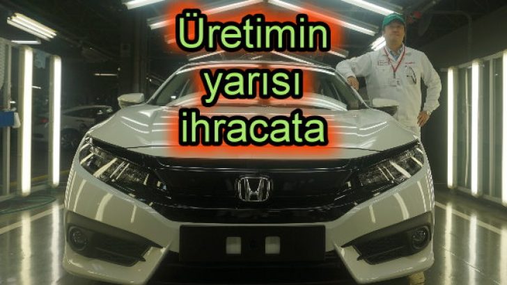 Honda Türkiye ikinci vardiyaya geçti!