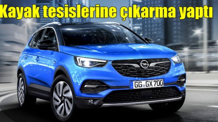 Grandland X kayak tesislerine çıkarma yaptı