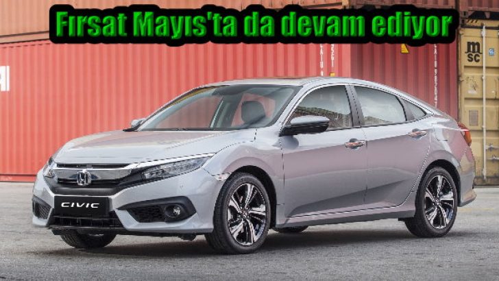 Honda Civic’te düşük faiz fırsatı devam ediyor!